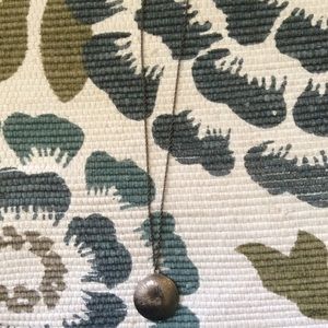 Dark bronze necklace